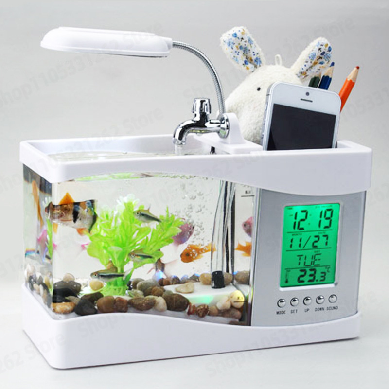 Mini Small Fish Tank Creative  - Aquarium Fish Logo review and price