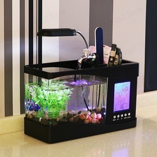 Mini Small Fish Tank Creative  - Aquarium Fish Logo review and price