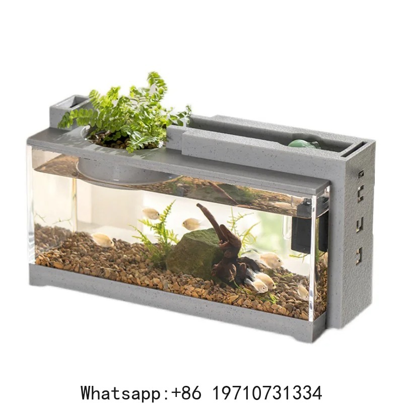 Aquarium Fish Tank Kit Built-i - Fish Aquarium Home review and price