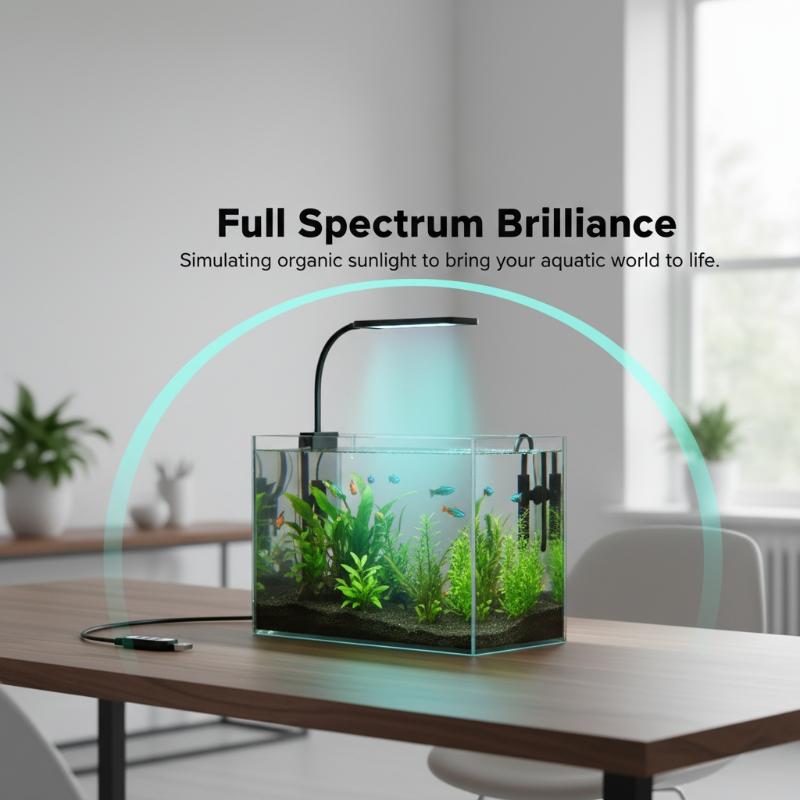 USB Aquarium Clip Light Flexib - Fish Aquarium Home review and price