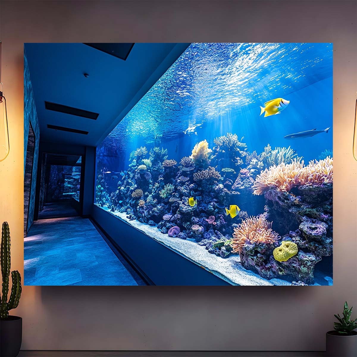 Vibrant Underwater Aquarium Ta - Fish Aquarium Home review and price