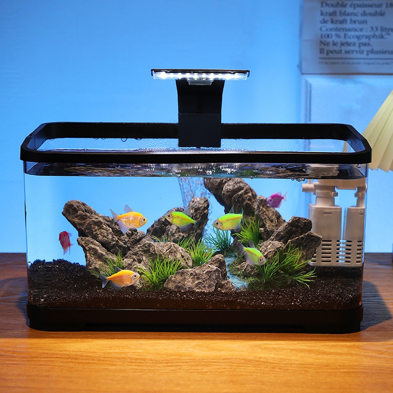 Desktop fish tank circulating  - Fish Aquarium Home review and price