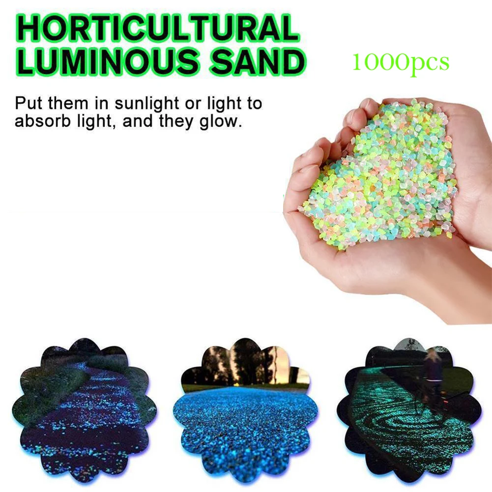 2000Pcs 3-5mm Luminous Sand Gl - Fish Aquarium Home review and price