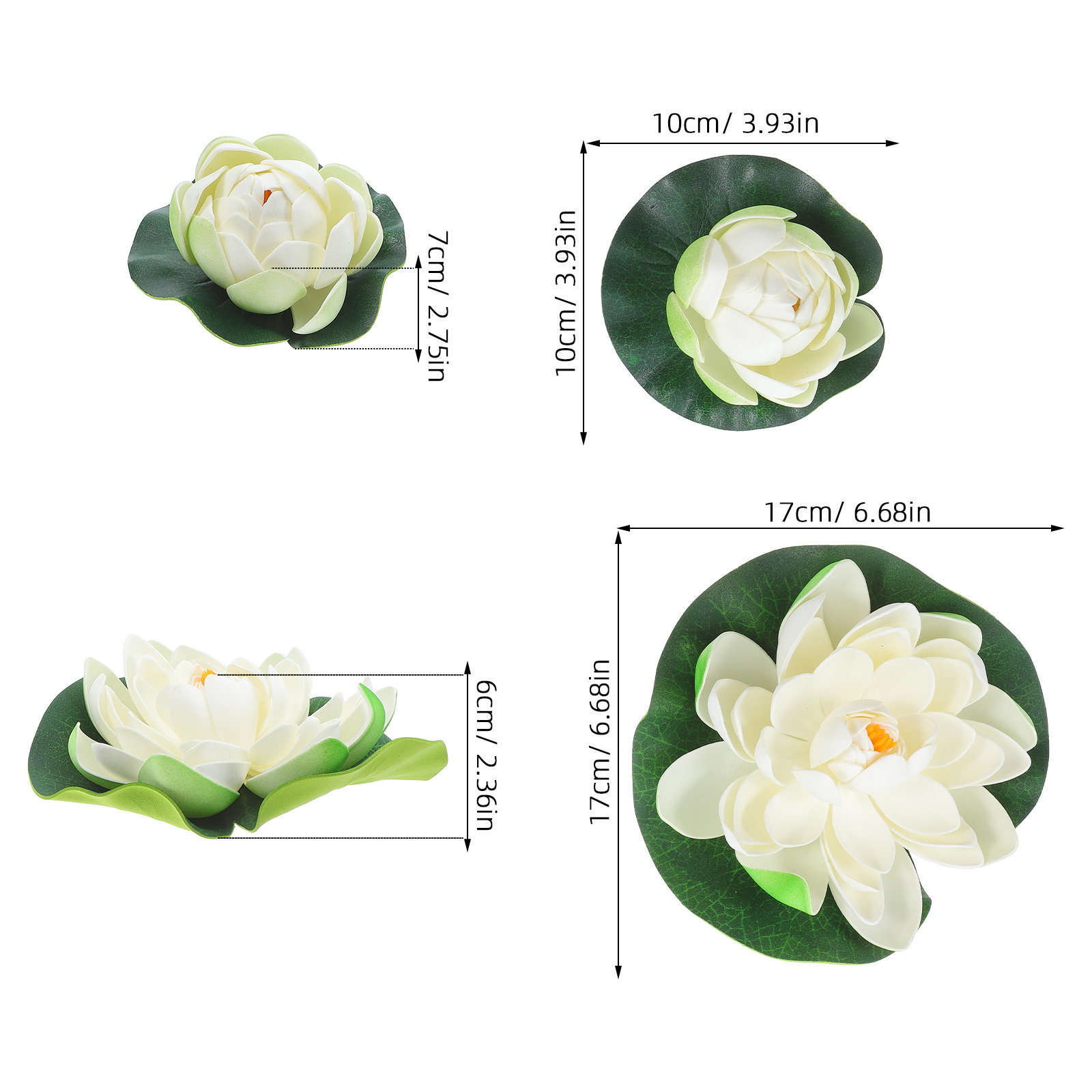 5Pcs Artificial Floating Water - Aquarium Fish Artificial review and price