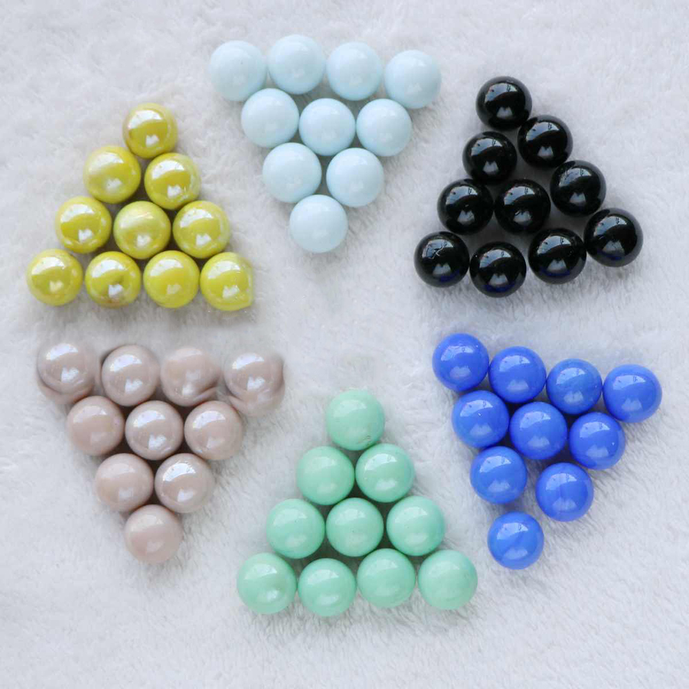 66Pcs Dia16mm Solid Color Glas - Fish Aquarium Home review and price